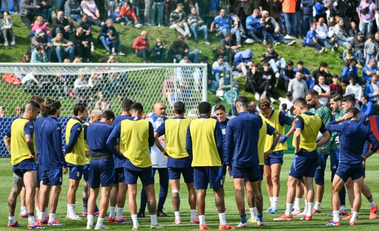 Spalletti-t i “zhduken” mesfushorët, Barella e Fagioli stërviten të diferencuar, shqetësime edhe për Frattesi-n (VIDEO)