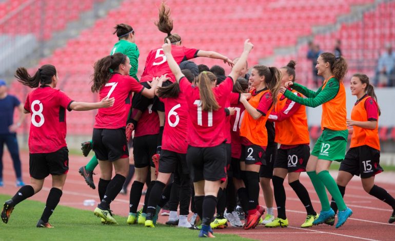 Historike/ Shqipëria e Femrave bind ndaj Luksemburgut, kualifikim i madh në Play Off të Kampionatit Europian