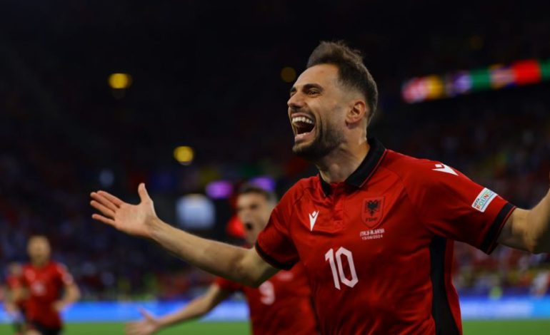 Realizoi golin më të shpejtë në Europian, Bajrami: Privilegj të përfaqësoj Shqipërinë