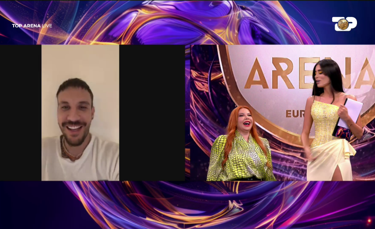 “E keni paguar?!”/ Jori Delli befasohet në Top Arena, del live i dashuri i saj italian, Meri bën parashikimin për lidhjen e tyre