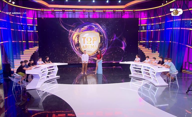  Top Arena/ Spektakël yjesh këtë mbrëmje, studio “pushtohet” nga futbollistët e vegjël, shikoni penalltinë më të bukur