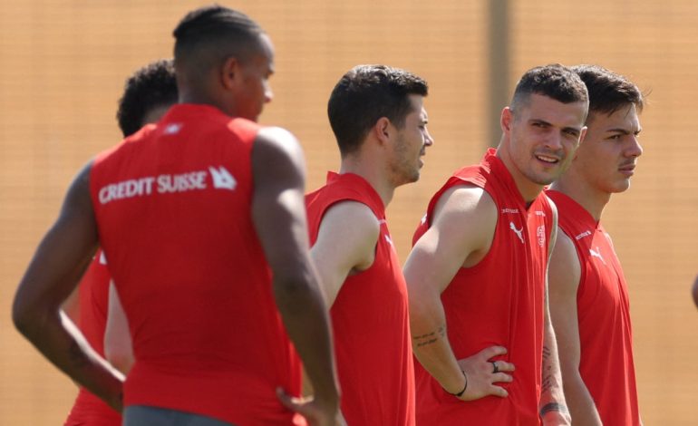 Miqësoret dhe Europiani, Zvicra nis përgatitjet, grupit i bashkohet edhe Xhaka, situata