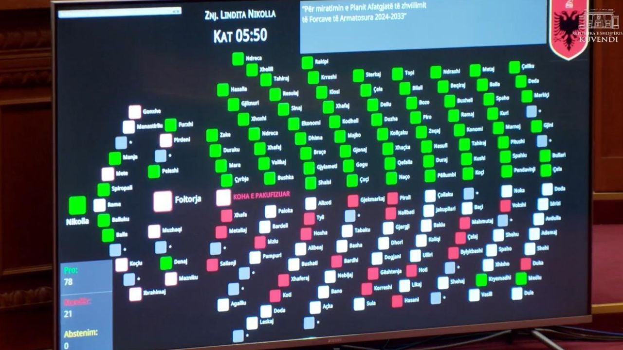 Kryemadhi dhe Mediu bashkojnë votat me PS-në për strategjinë e ushtrisë