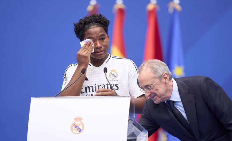 Endrick prezantohet te Reali: Jam i lumtur, emocione të papërshkrueshme