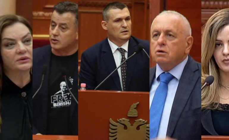 Nga “krimi intelektual” te akuzat për “burgosjen politike” të Berishës, opozita ‘kryqëzon’ Dumanin në Kuvend. Në mbrojtje i del vetëm…Pandeli Majko