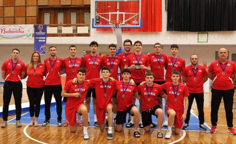 Përfundon Kampionati Europian i U -18 në basketboll për meshkuj , Azerbajxhani fitues, Shqipëria e treta
