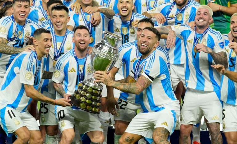 Copa America/ Argjentina triumfon në finale ndaj Kolumbisë, mjafton një gol i Lautaro Martinez