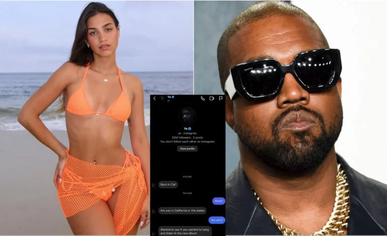 Modelja e “Onlyfans” akuzon Kanye West, publikon mesazhet që i dërgoi ai