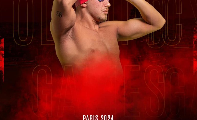 Lojërat Olimpike “Paris 2024″/ Grisi Koxhaku përfundon garën në 100 m stil i lirë, në vendin e 5-të