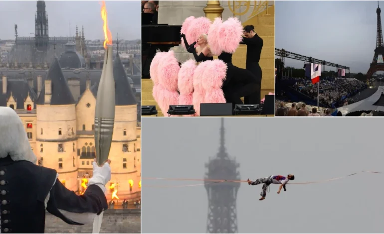 Emocione në “Paris 2024”, ceremoni spektakolare nga Lady Gaga në lumin Sena