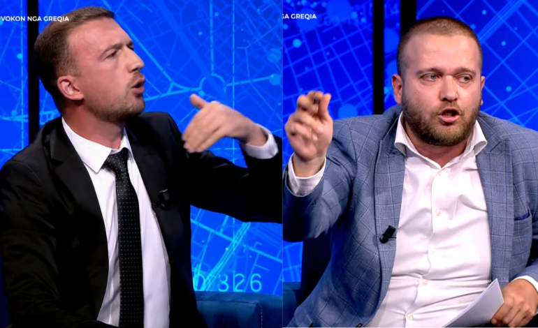 “Legen, këllirë, s’jam shoku jot”, shpërthejnë në ofendime Dhuli e Bido në Top Story: Ti punon për Vorio Epirin, ik nga studio