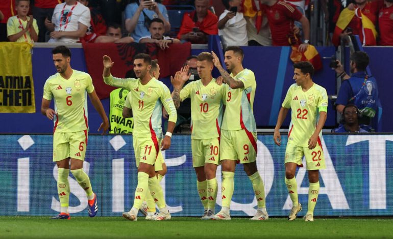 UEFA publikon formacionin më të mirë të Euro 2024, dominim total i Spanjës