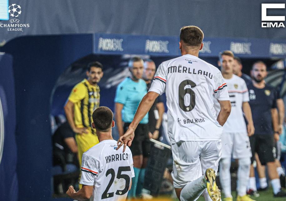 Champions League/ Ballkani triumfon me përmbysje në Andorra, Decic pëson disfatë të thellë