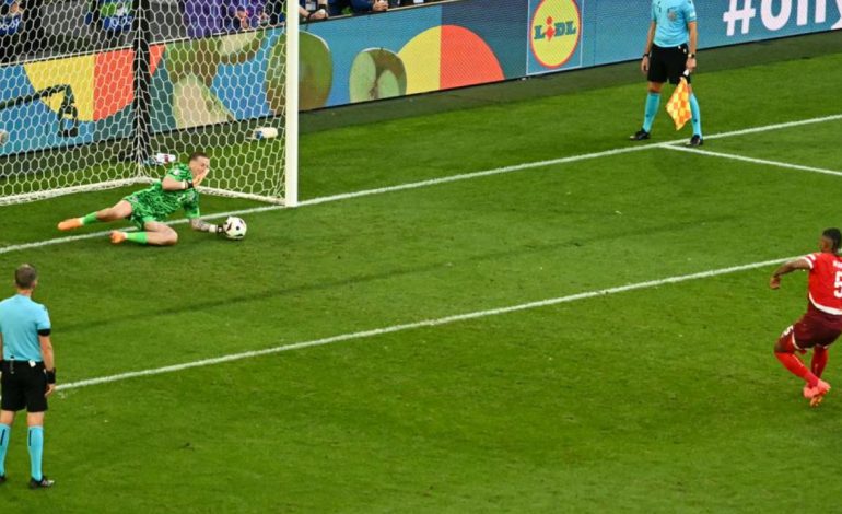 VIDEO/ Anglia i falet penalltive, “Tre Luanët” kalojnë Zvicrën e Xhakës dhe shkojnë në gjysmëfinale