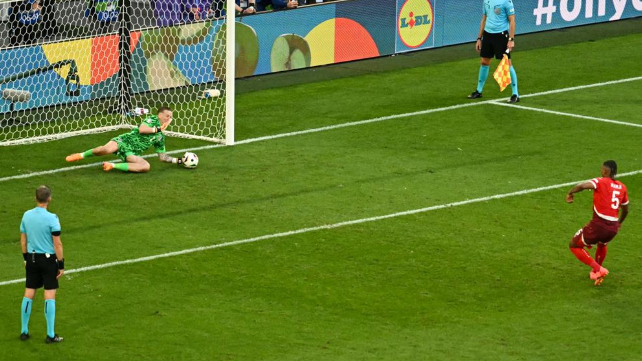 VIDEO/ Anglia i falet penalltive, “Tre Luanët” kalojnë Zvicrën e Xhakës dhe shkojnë në gjysmëfinale
