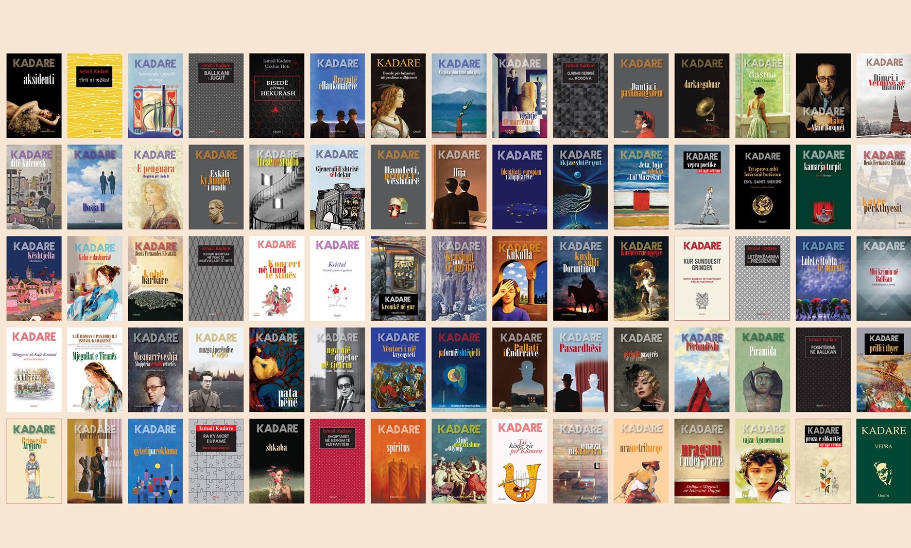 Lista/ 10 librat më të lexuara të Ismail Kadaresë