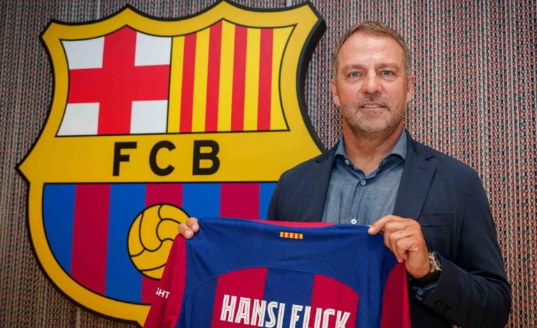 Flick prezantohet te Barcelona: Klub i jashtëzakonshëm, objektiv titulli