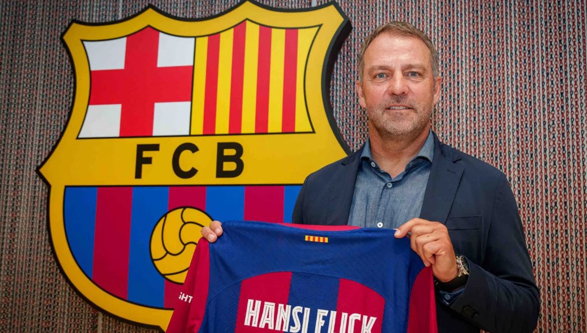 Flick prezantohet te Barcelona: Klub i jashtëzakonshëm, objektiv titulli