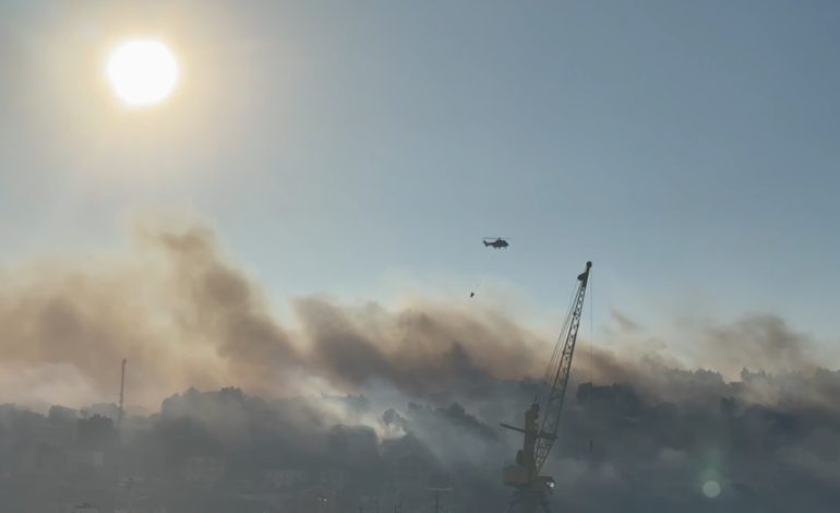 Aktivizohen vatra të reja zjarri pranë portit të Shëngjinit, rrezik shpërthimi i cisternave të gazit! Evakuohen banorët