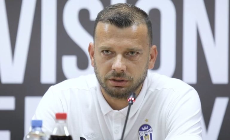 “Këto nuk janë limitet e Tiranës”, Shkëmbi pas humbjes: Nuk jemi ende në 100%, lojtarët nga jashtë kanë mangësi