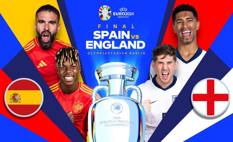 FOTO/ “Riktheni futbollin në shtëpi”, Spanjë-Angli luhet edhe në media: E ardhmja është e jona