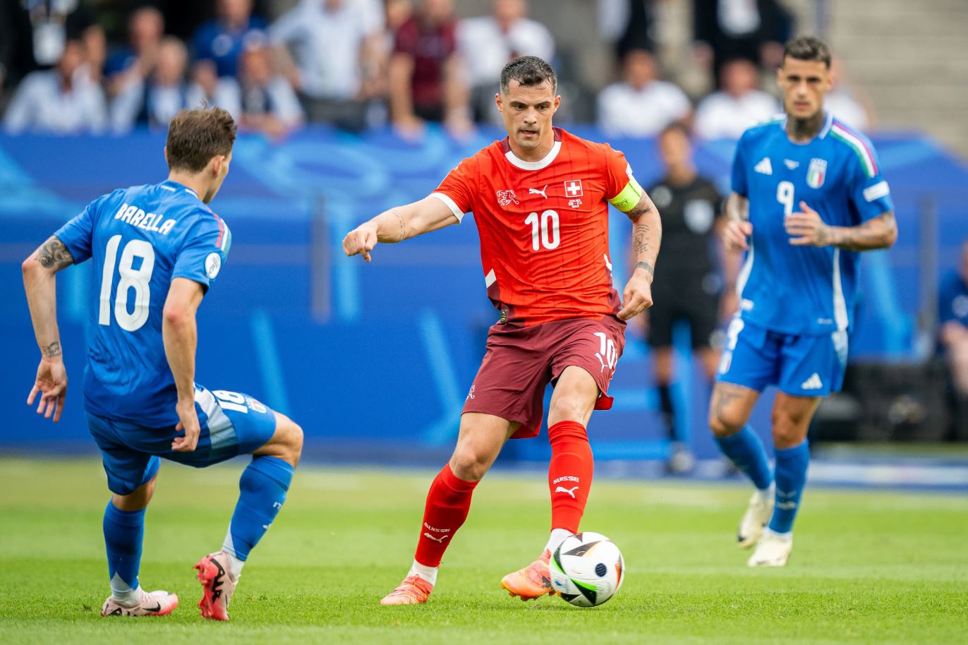 “E fituam ndeshjen pa zbritur në fushë”, Xhaka: Italia? Nuk e kisha parë kurrë në aq vështirësi