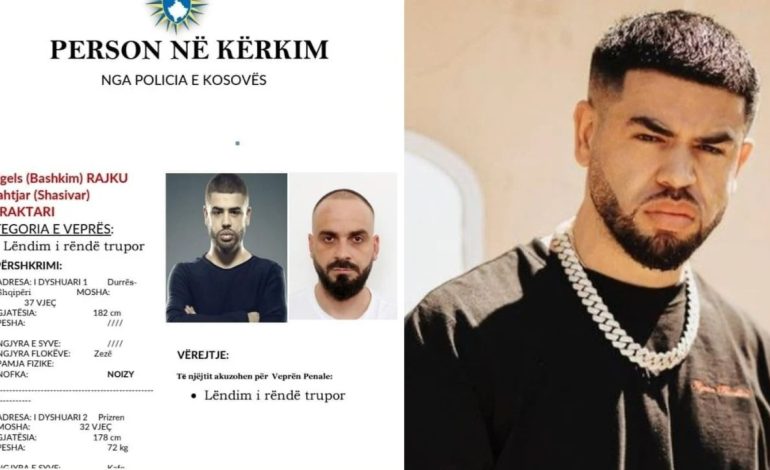 U shpall në kërkim nga Policia e Kosovës, reagon Noizy: Nuk kam gisht, denoncim i padrejtë! Kërkoj ndjesë për…