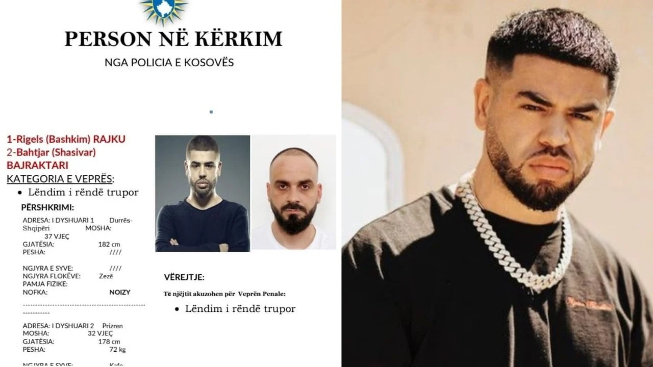 U shpall në kërkim nga Policia e Kosovës, reagon Noizy: Nuk kam gisht, denoncim i padrejtë! Kërkoj ndjesë për…