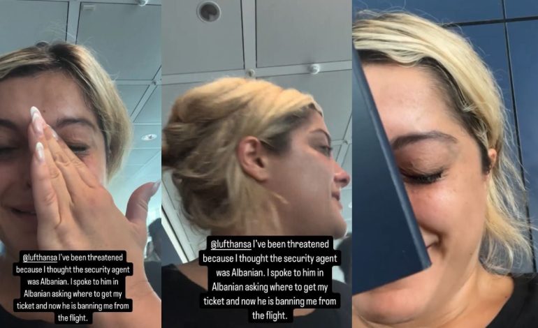 “I fola në shqip agjentit të sigurisë, tani s’më lejojnë të fluturoj”, Bebe Rexha shpërthen në lot, publikon videon: Akt urrejtjeje se jam shqiptare!
