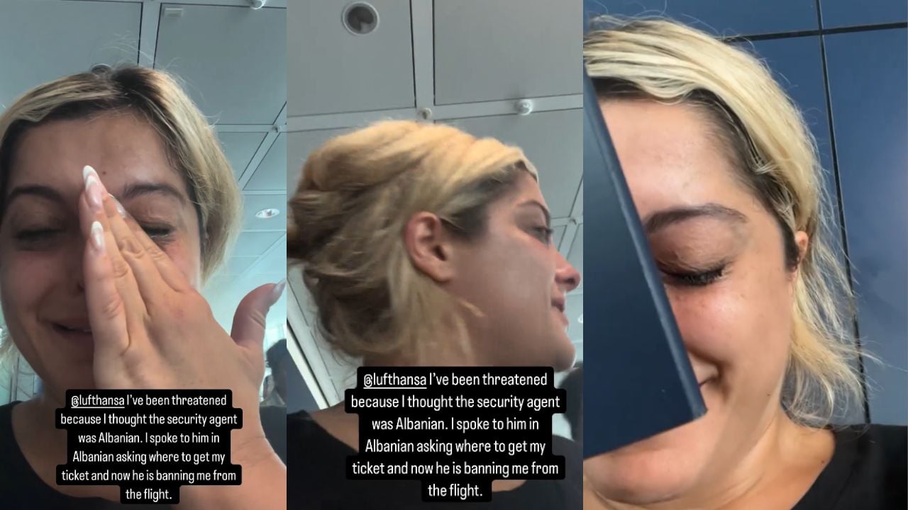 “I fola në shqip agjentit të sigurisë, tani s’më lejojnë të fluturoj”, Bebe Rexha shpërthen në lot, publikon videon: Akt urrejtjeje se jam shqiptare!