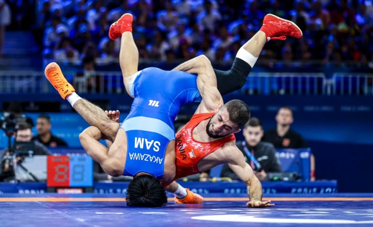 Dudaev ndalet në çerekfinale, disfatë për mundësin kuqezi në “Paris 2024”