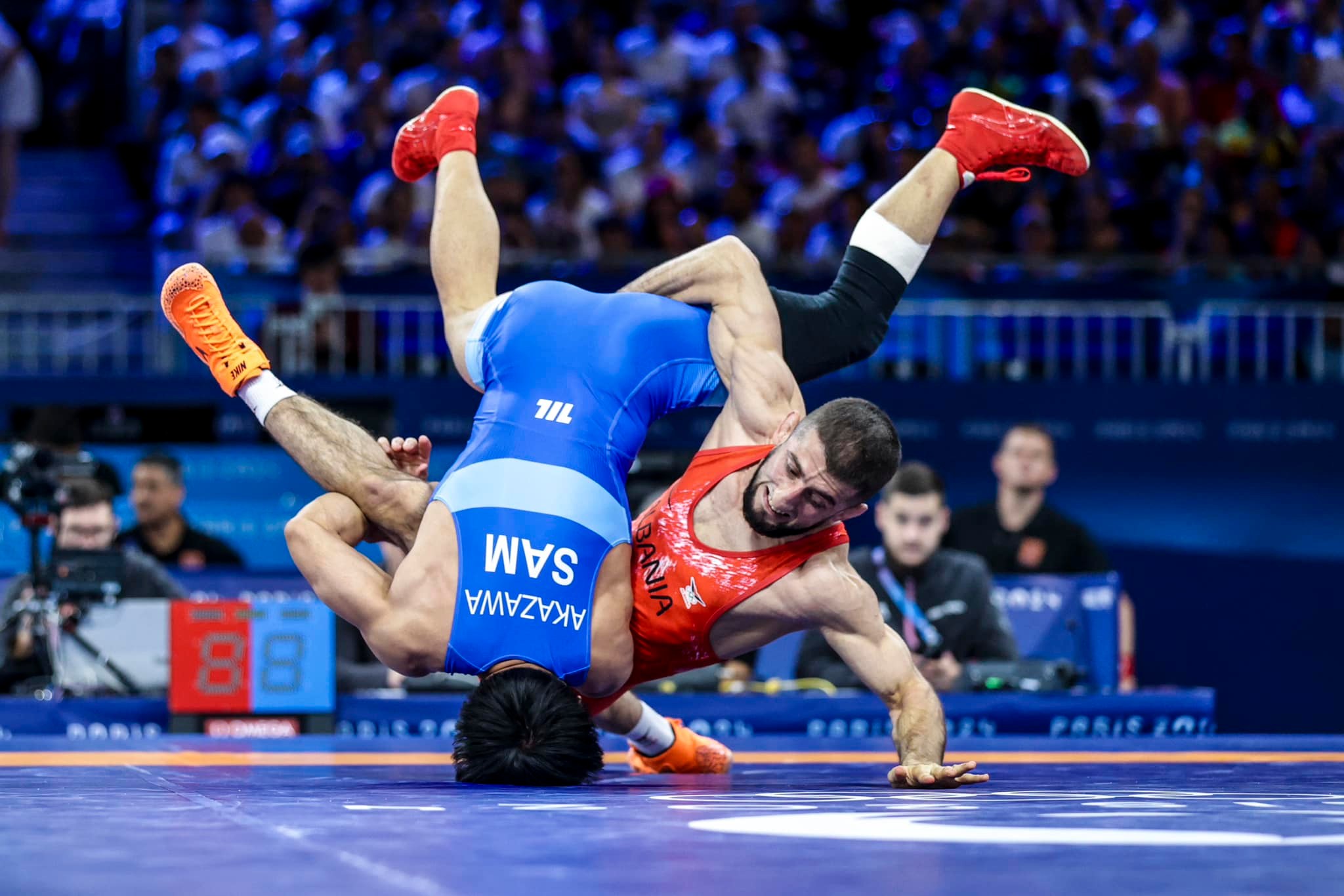 Dudaev ndalet në çerekfinale, disfatë për mundësin kuqezi në “Paris 2024”