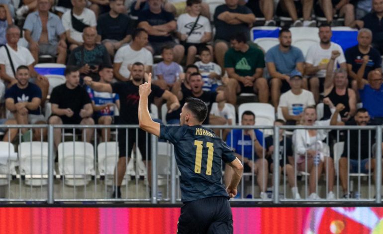 Në formë të shkëlqyer, Arbër Hoxha “ngroh” Sylvinho-n, 2 gola në 2 ndeshje (VIDEO)