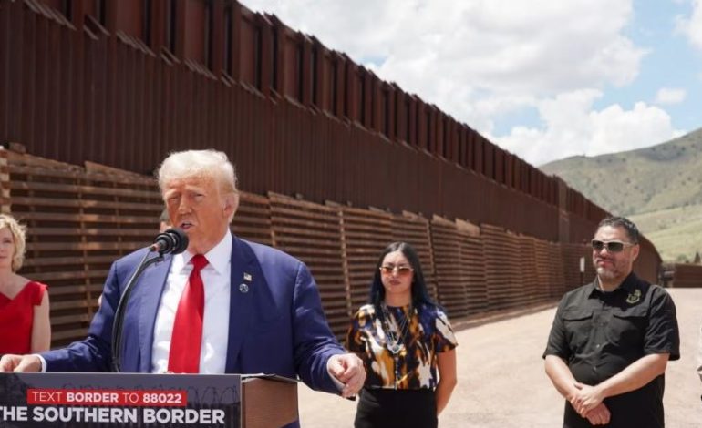 Trump në Arizona, kritika ndaj Biden dhe Harris mbi sigurinë kufitare