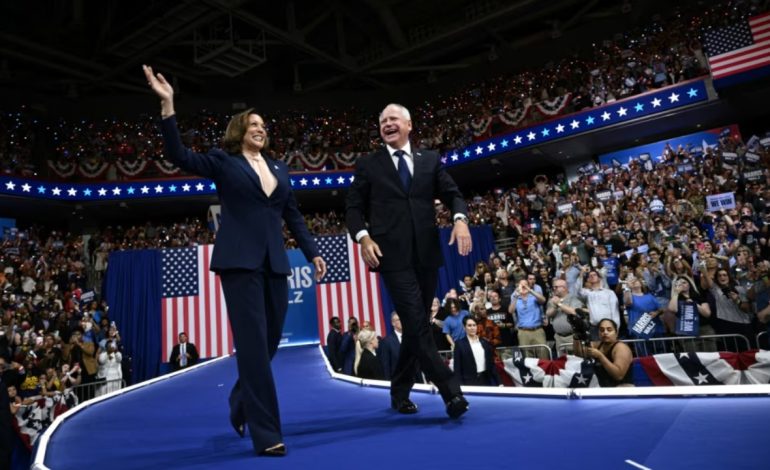 Harris dhe Walz bëjnë fushatë së bashku për herë të parë, kritikojnë Trump-in dhe kandidatin e tij: Tallen me ligjet tona, mbjellin kaos dhe urrejtje