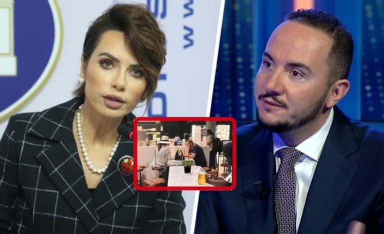 Grida Duma dhe Ervin Salianji kapen “mat”, fotografohen së bashku në aeroport