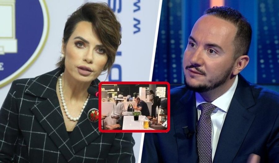 Grida Duma dhe Ervin Salianji kapen “mat”, fotografohen së bashku në aeroport