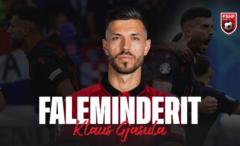 Pas EURO 2024 mesfushori Klaus Gjasula vendos të tërhiqet nga Kombëtarja shqiptare!
