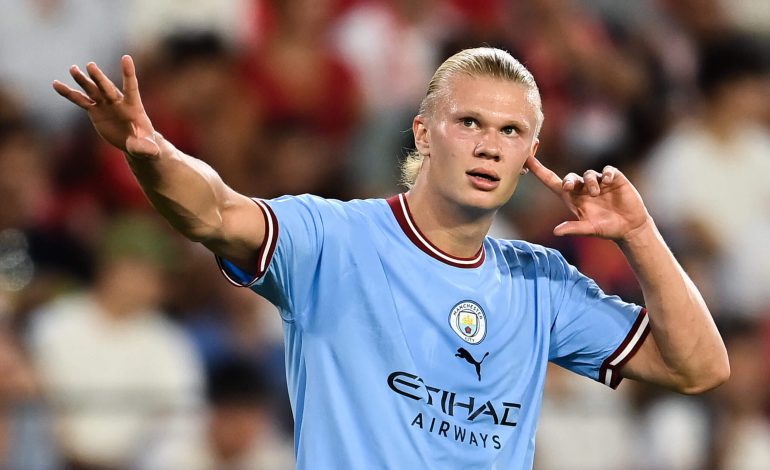 Premier League/ Haaland realizon tripletë dhe udhëheq drejt fitores City-n, Arsenal “thyen” Aston Villa-n