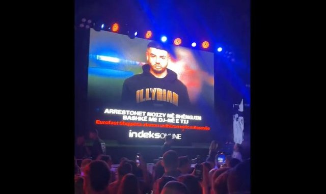 Po e prisnin të performonte, si e morën vesh fansat lajmin për arrestimin e Noizyt?