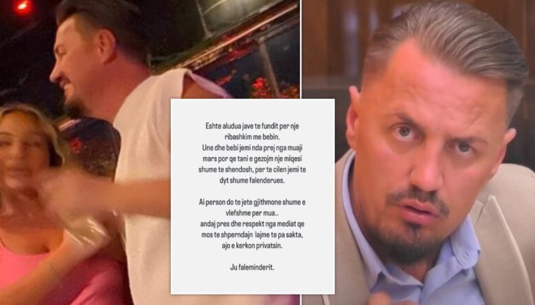 Është rikthyer me ish-partneren? Reagon Blero