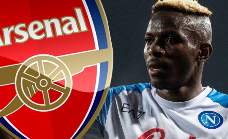 “Sirena” angleze për Osimhen, Arsenal rifutet në garë, gati 100 mln euro për Napolin