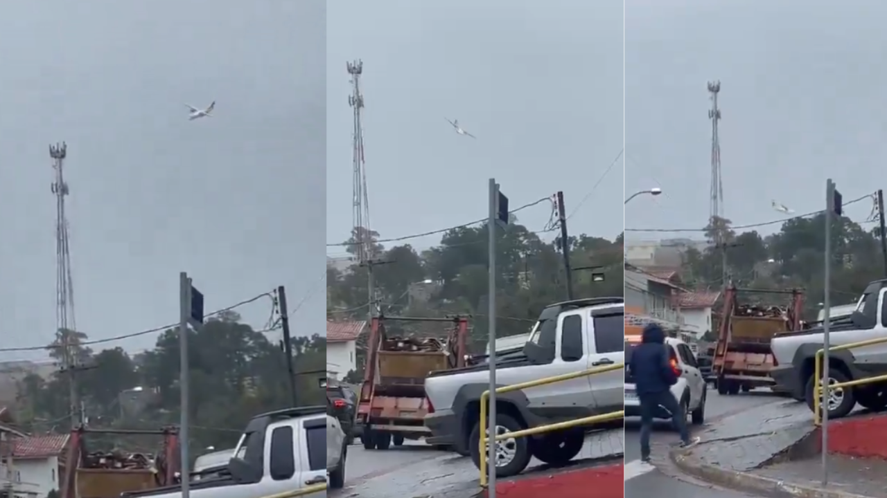 VIDEO/ Rrëzimi i avionit me pasagjerë në Brazil, dalin pamjet tronditëse të momentit kur bie pranë zonës së populluar