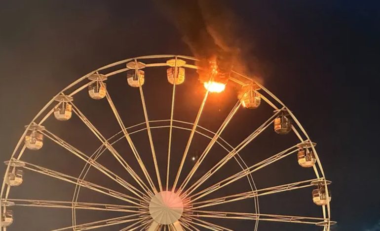 E frikshme në Gjermani! Një karusel mbulohet nga flakët, dhjetëra të plagosur