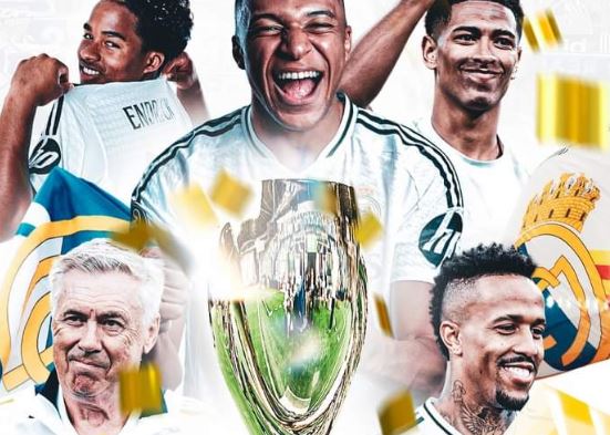 Real Madrid triumfon në Superkupë, Mbappe e nis me gol dhe trofe, bie Atalanta e Gjimshitit