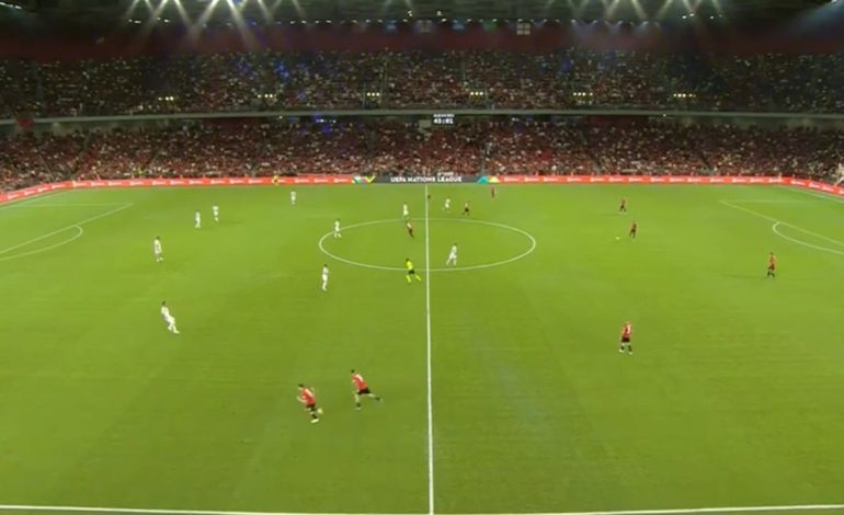 LIVE SHQIPËRI-GJEORGJI/ “Përgjumet” skuadra kuqezi, miqtë kalojnë në avantazh (VIDEO)