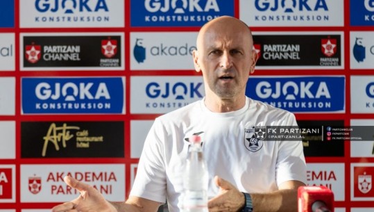 Tekniku i Partizanit: Përgëzoj lojtarët për angazhimin, pikët do të vijnë