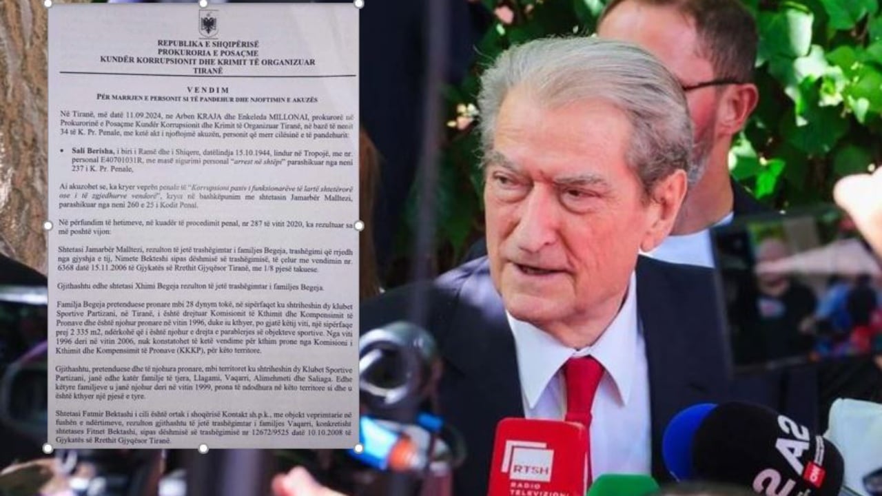 Zbulohet dokumenti i SPAK, ja pse u mor i pandehur dhe për çfarë akuzohet Berisha nga Prokuroria e Posaçme