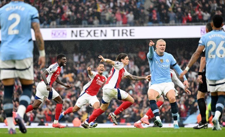 Manchester City shmang humbjen ndaj Arsenalit, barazim në “Etihad” (VIDEO)