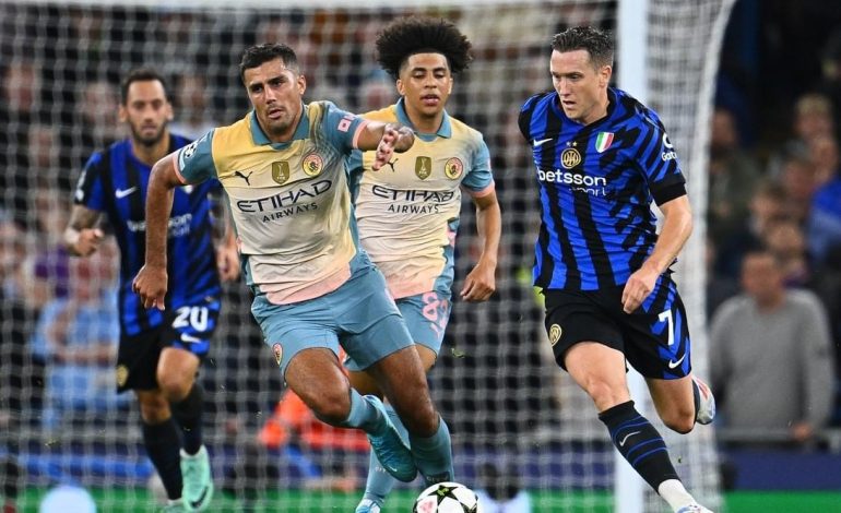 Spektakël pa fitues mes City dhe Interit, PSG dhe Dortmund ia dalin në Champions